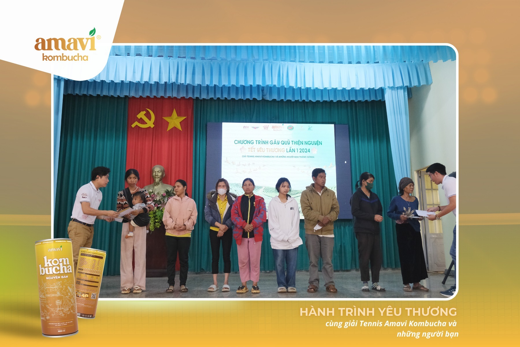 HÀNH TRÌNH YÊU THƯƠNG CÙNG GIẢI TENNIS “AMAVI KOMBUCHA & NHỮNG NGƯỜI BẠN”