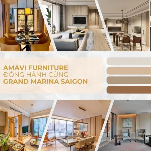 Amavi Furniture – Đối Tác Nội Thất Của Grand Marina Saigon