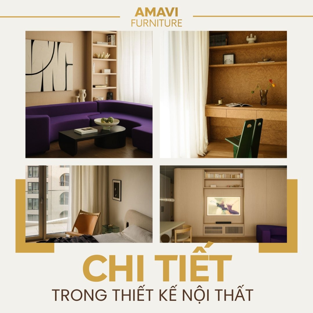 Tầm Quan Trọng Của Chi Tiết Trong Thiết Kế Nội Thất