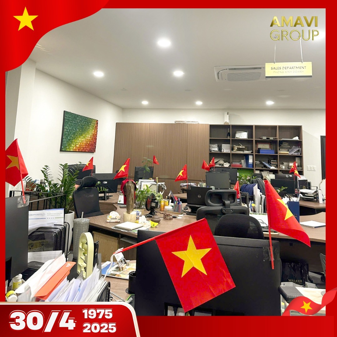 AMAVI GROUP TỰ HÀO CHÀO MỪNG 50 NĂM NGÀY GIẢI PHÓNG MIỀN NAM – THỐNG NHẤT ĐẤT NƯỚC