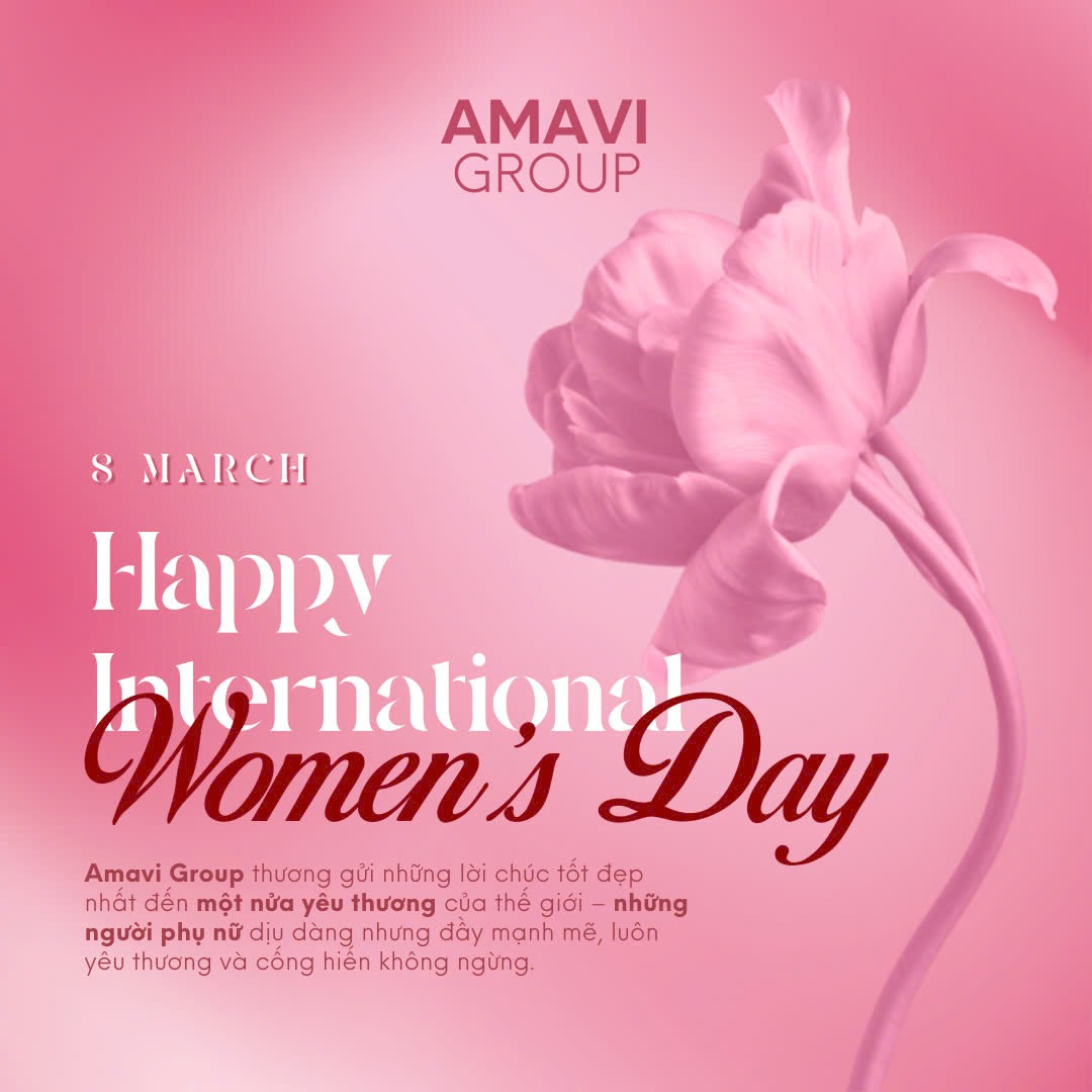 Chúc mừng Ngày Quốc tế Phụ nữ 8/3