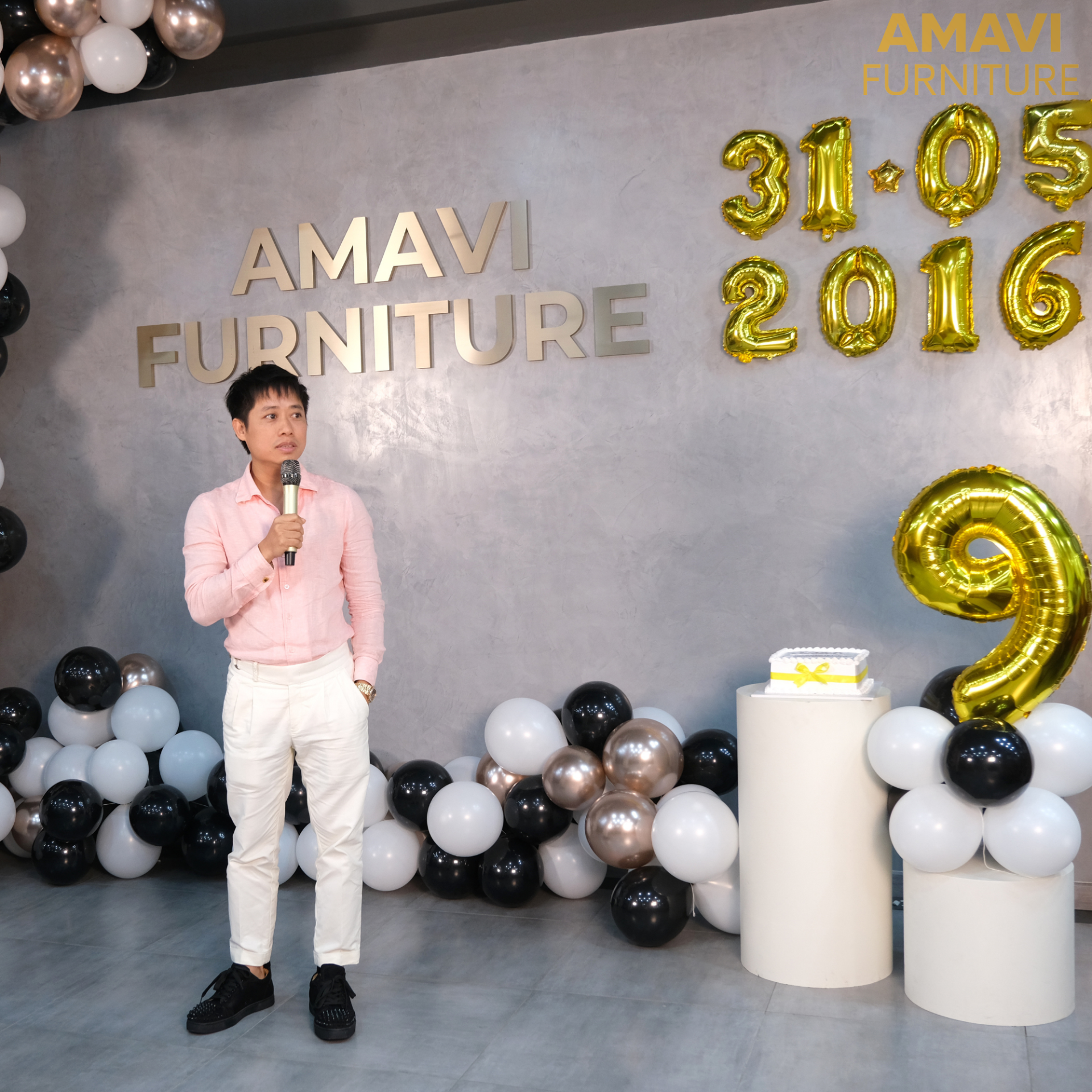 KỶ NIỆM 9 NĂM THÀNH LẬP AMAVI FURNITURE (31/05/2016 – 31/05/2025)